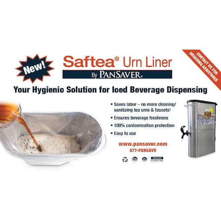 Pansaver Pansaver Saftea Urn Liner 200, PK50 45620